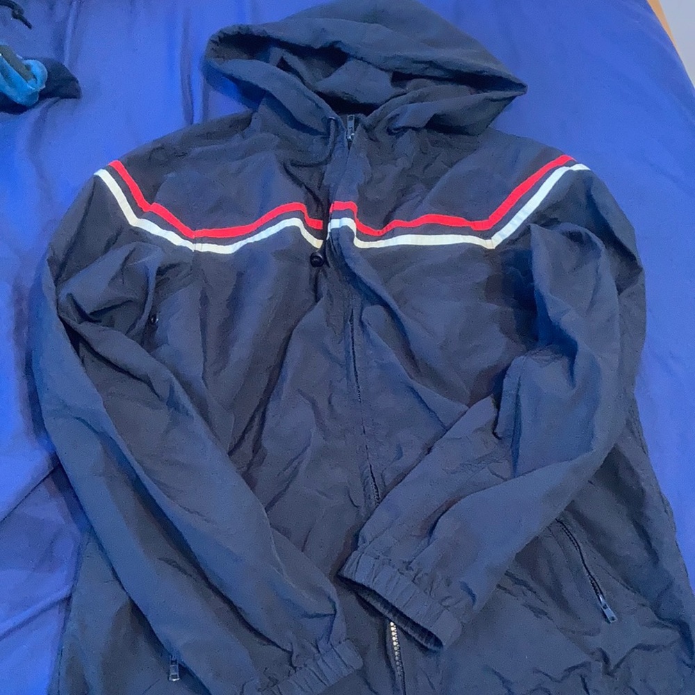 Brandy blue windbreaker